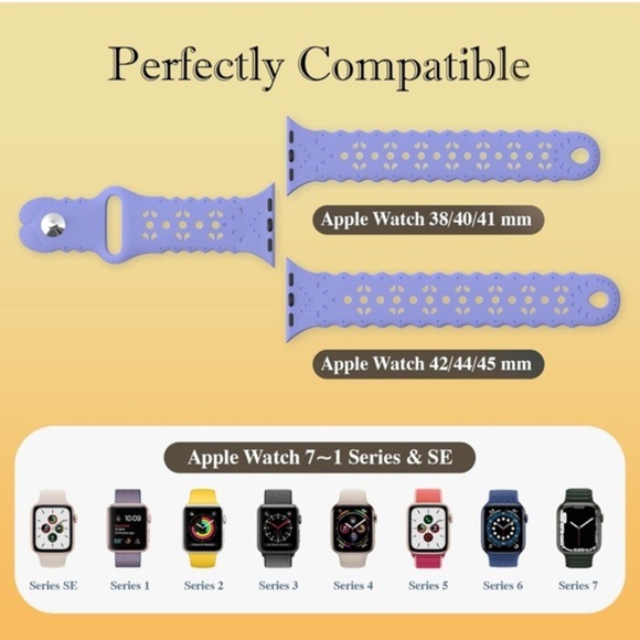 Chic Nylon‎ Solo Loop Bands for All Apple Watch Sizes - 3 Pack! - Picture 5 of 9
